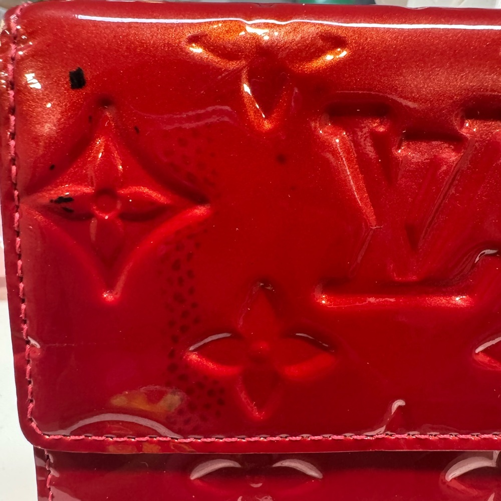 ❌SOLD Louis Vuitton Monogram Sarah Vernis Wallet - Picture 4 of 9
